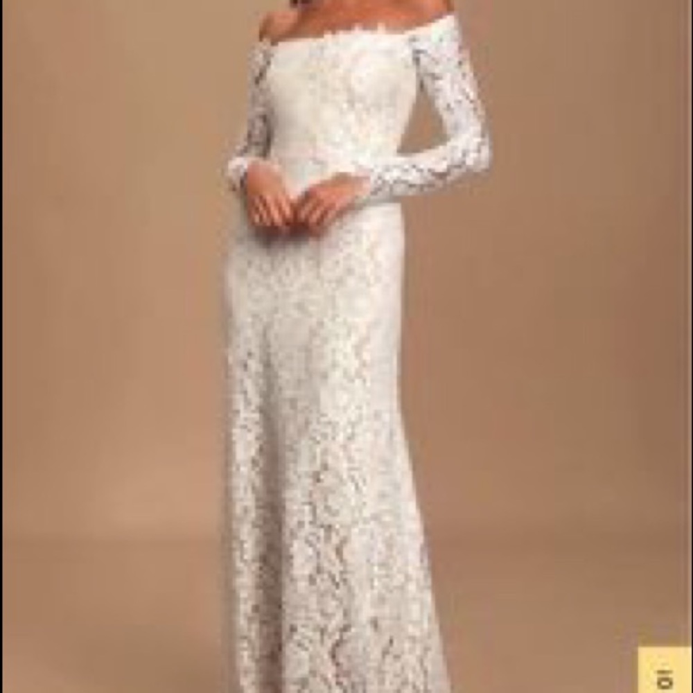 NWT Lulus Wedding Dress